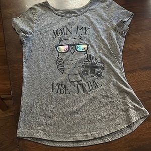 Kids owl shirt